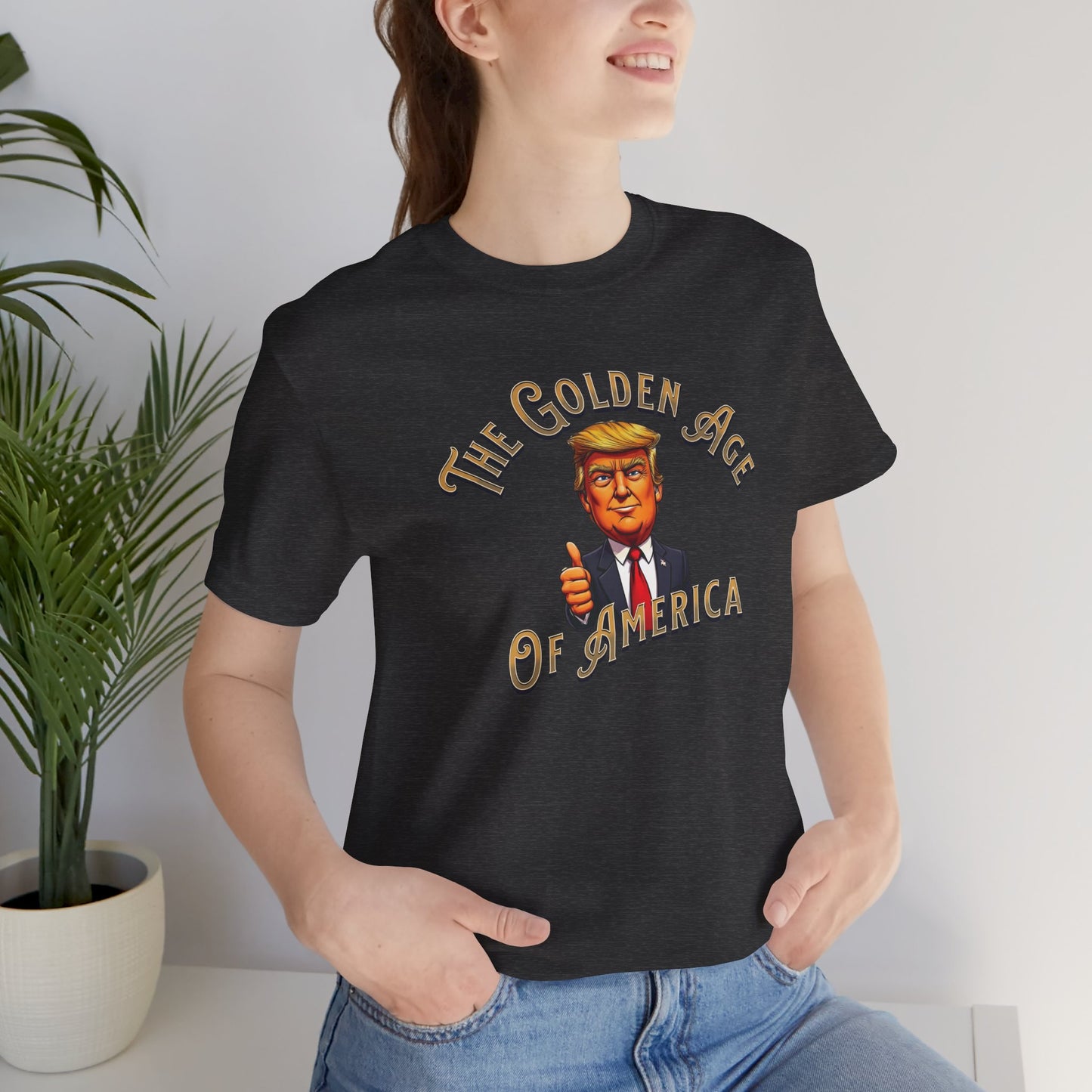 Golden Age of America - Ladies Jersey Short Sleeve Tee