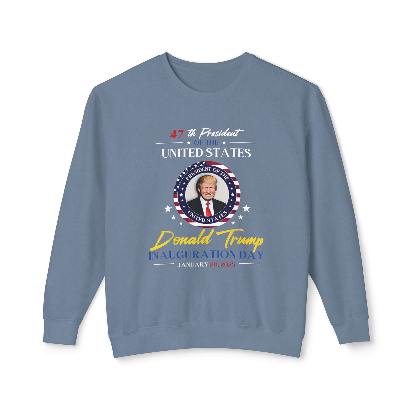Trump Inauguration - Men's Lightweight Crewneck Sweatshirt