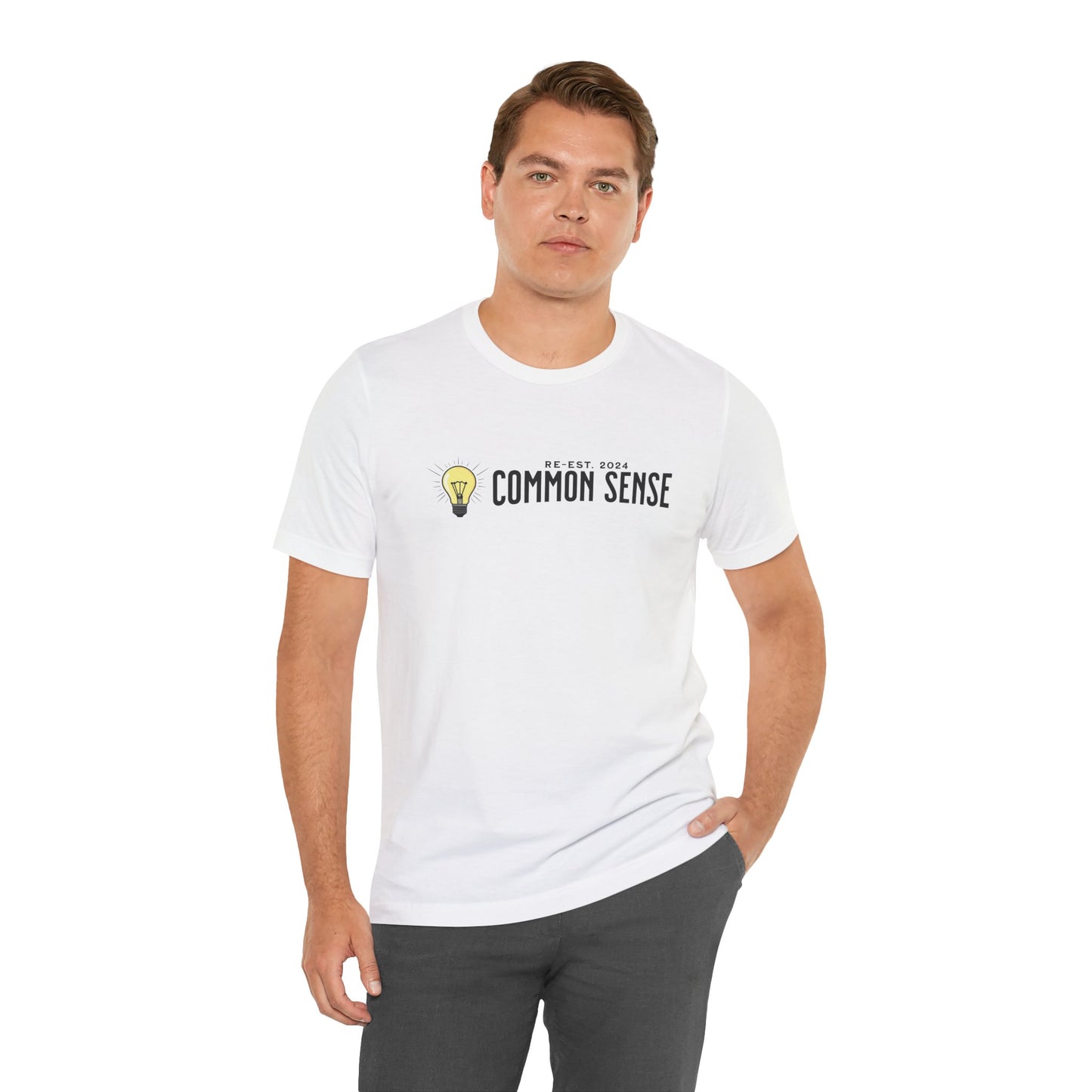 Common Sense - Men's Jersey Short Sleeve Tee