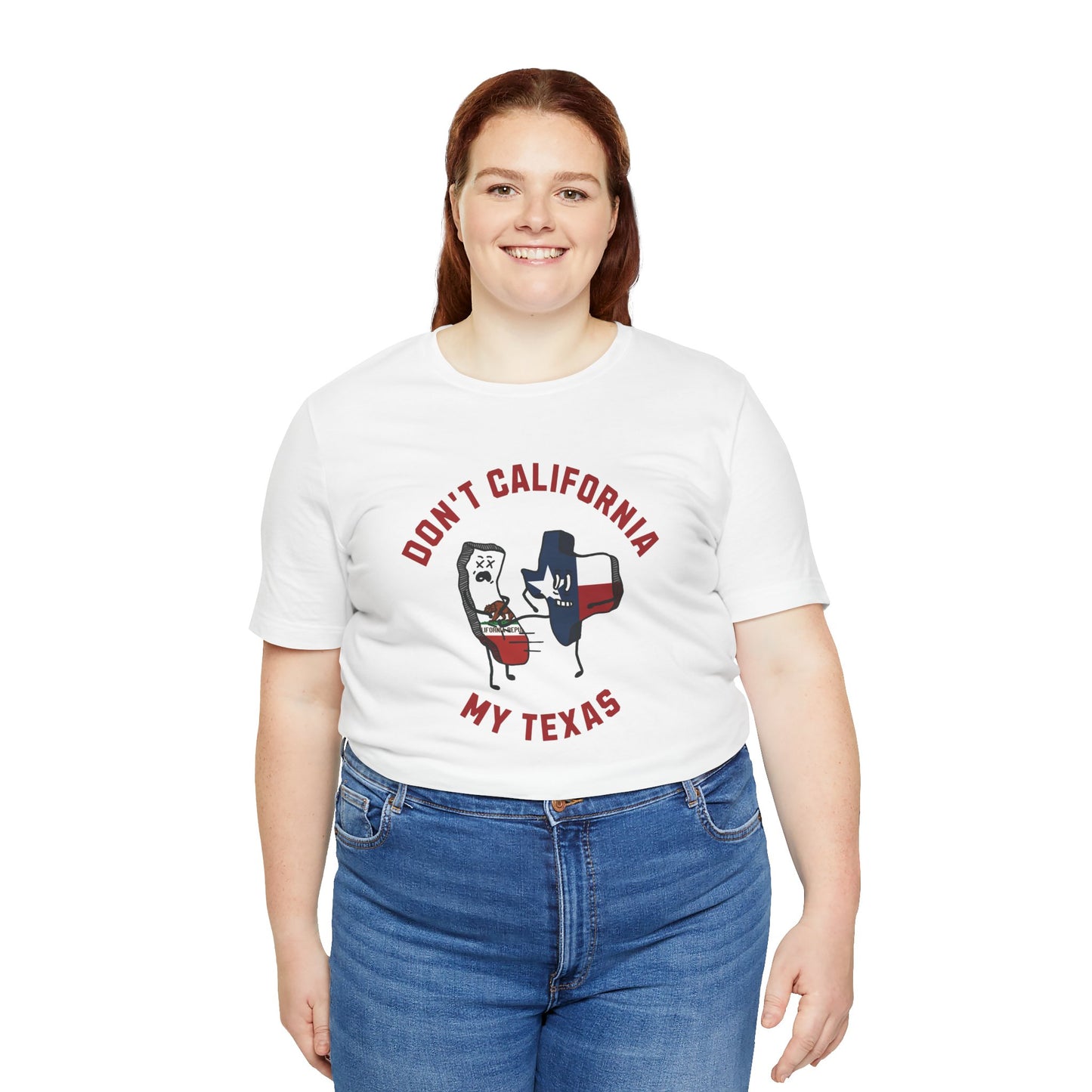 Don't California My Texas - Ladies Jersey Short Sleeve Tee