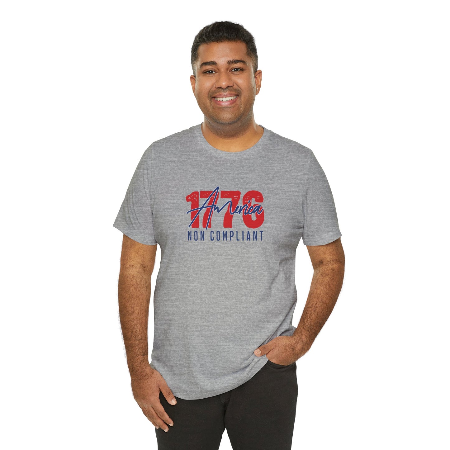1776 Non Compliant - Men's Jersey Short Sleeve Tee