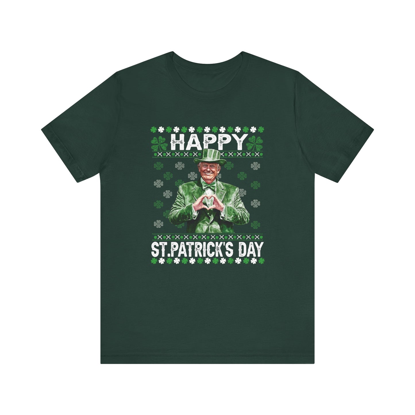 Trump St. Patricks's Day - Ladies Jersey Short Sleeve Tee