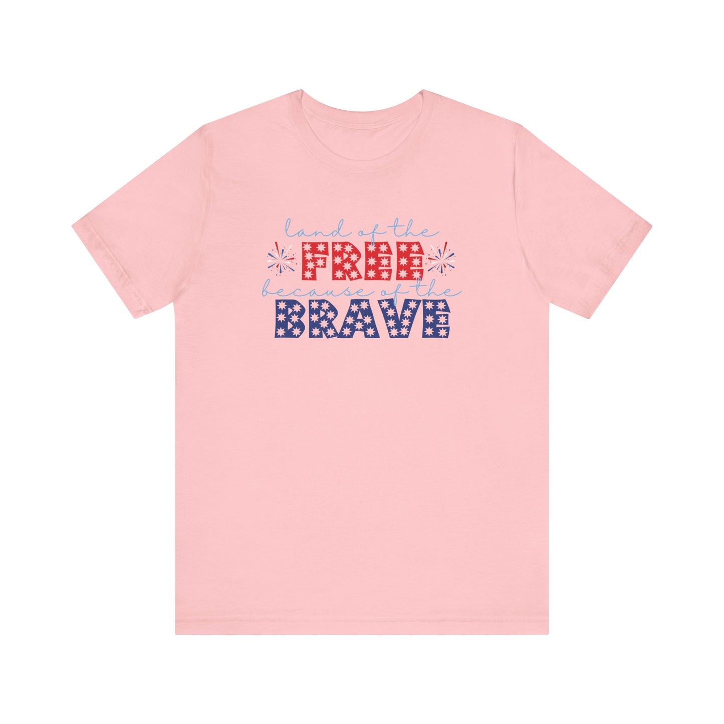Land Of The Free - Ladies Jersey Short Sleeve Tee