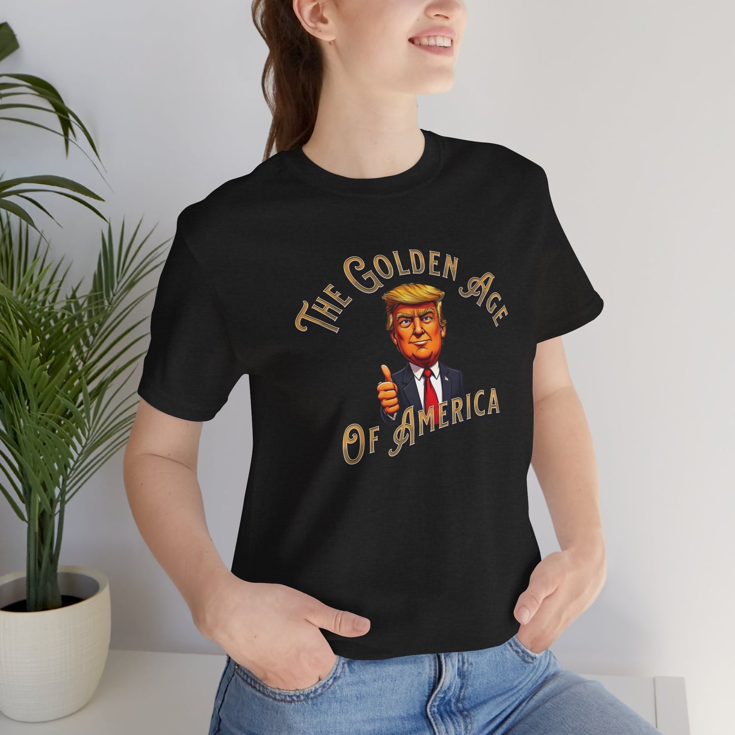 Golden Age of America - Ladies Jersey Short Sleeve Tee