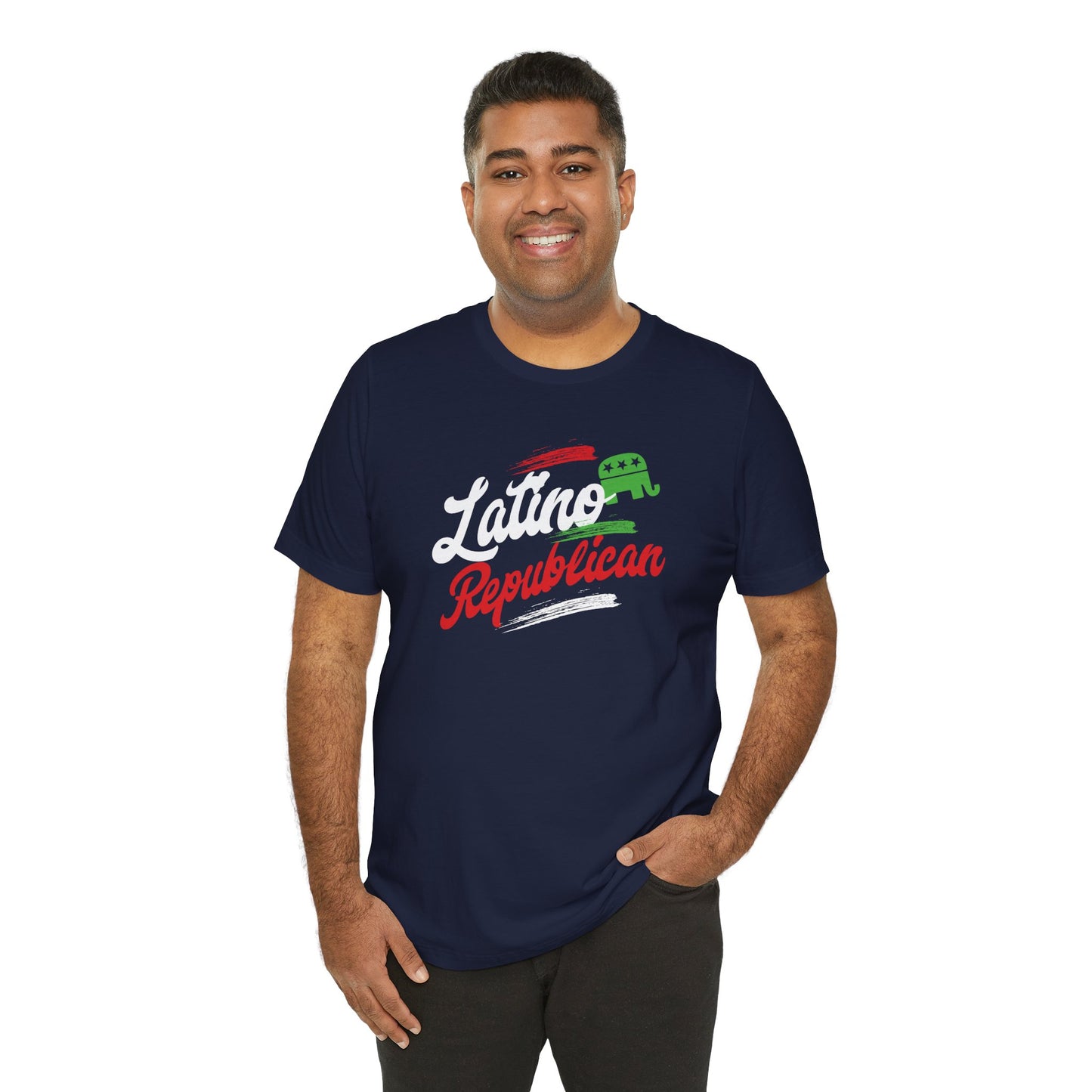 Latino Republican - Men's Jersey Short Sleeve Tee