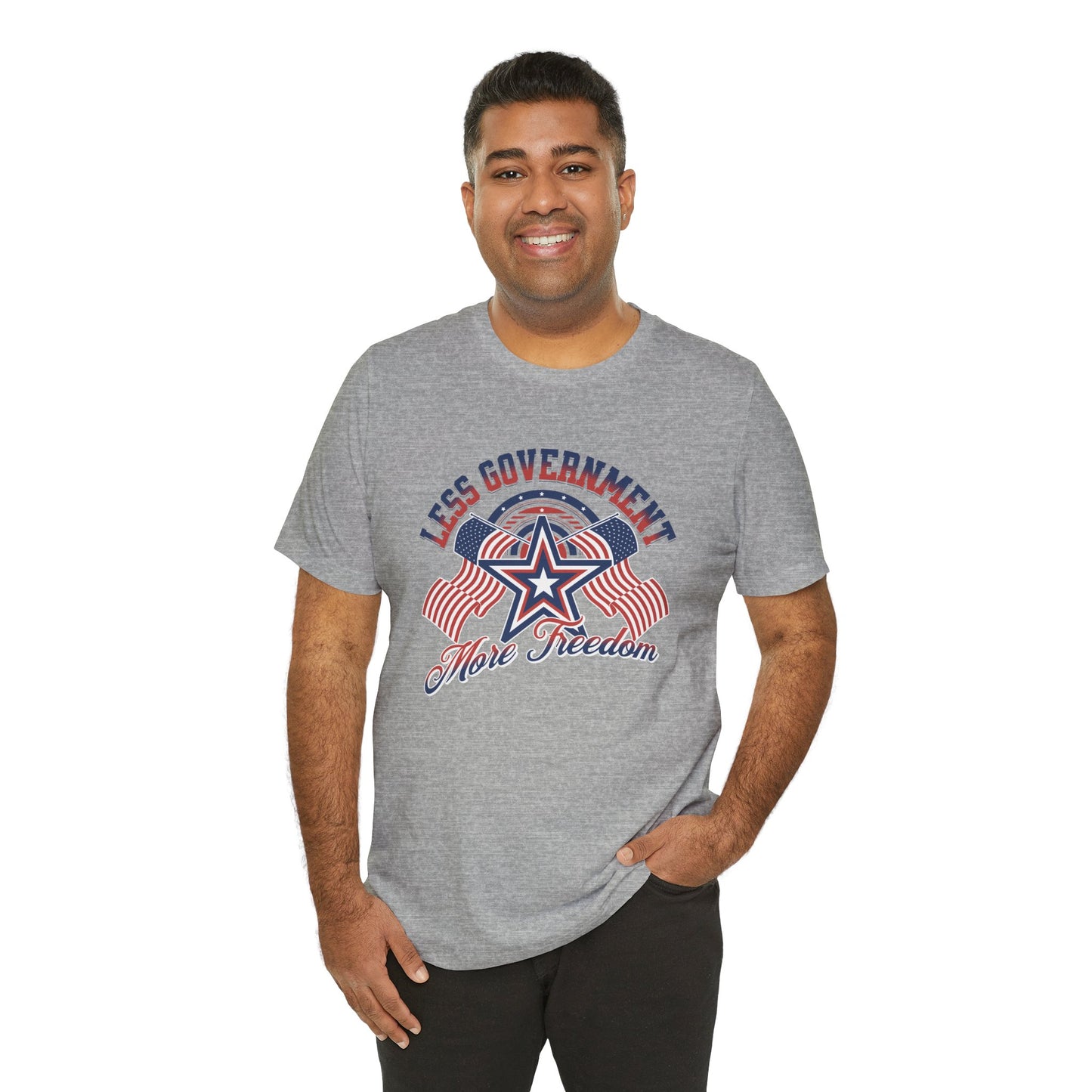 Less Government - Men's Jersey Short Sleeve Tee