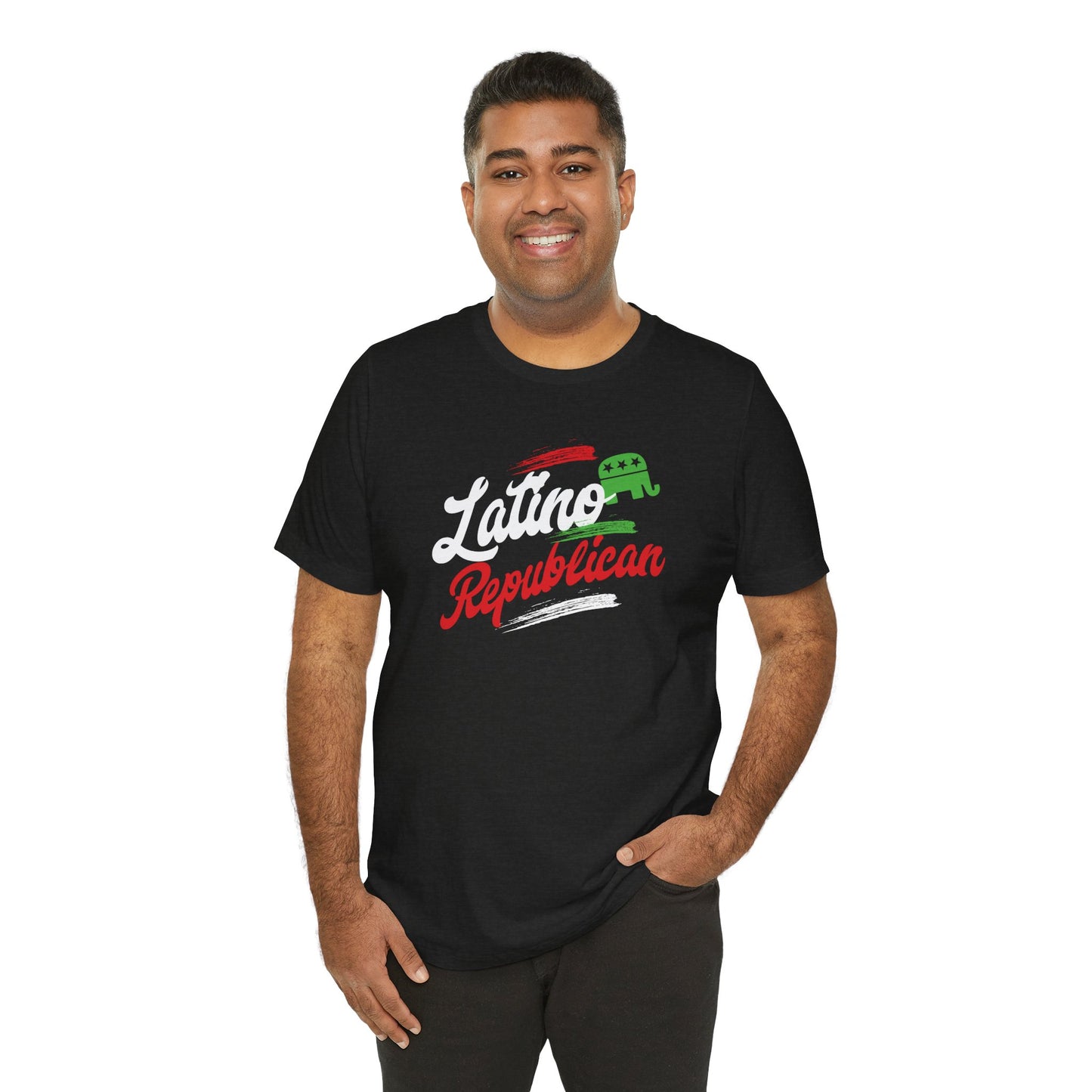 Latino Republican - Men's Jersey Short Sleeve Tee