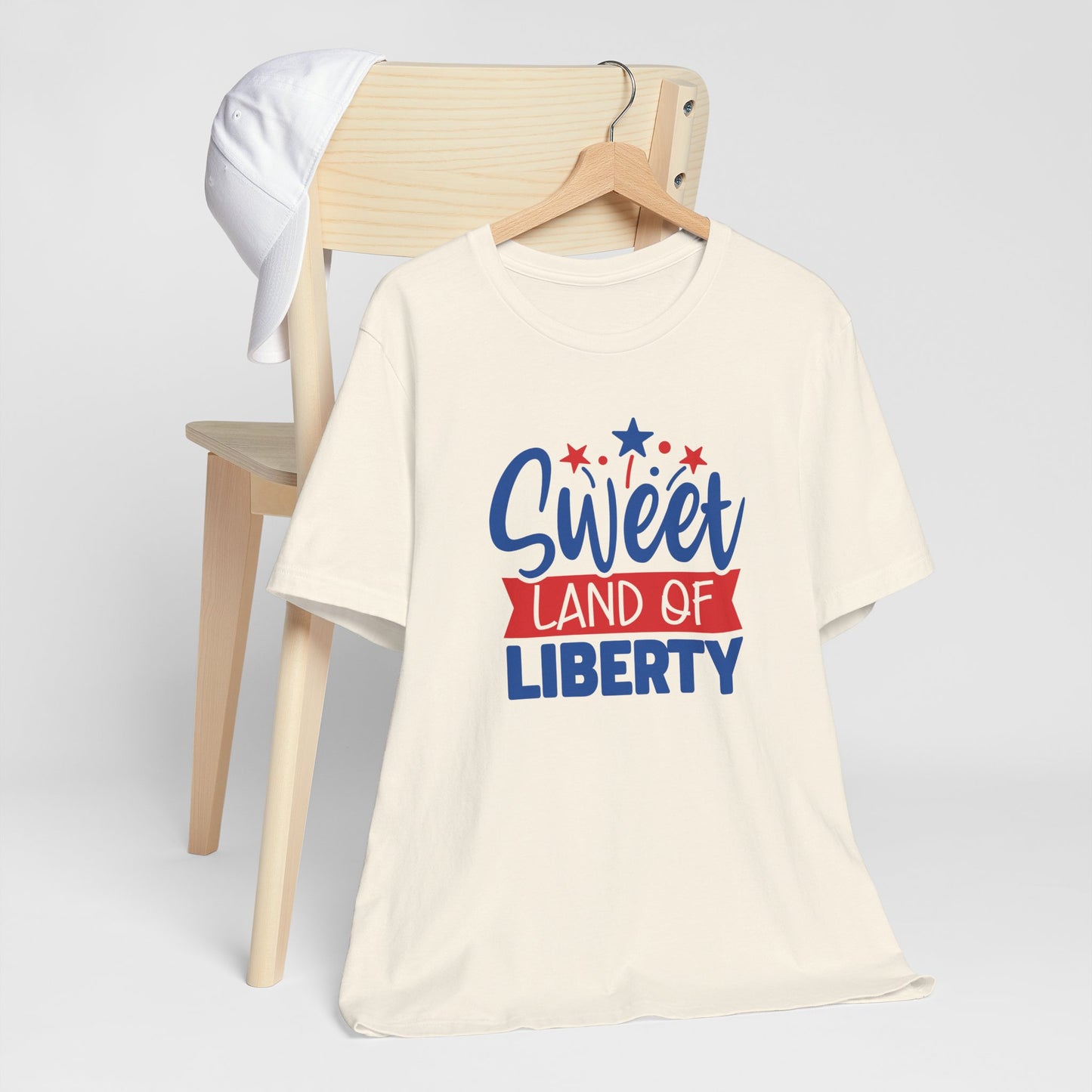 Sweet Land Of Liberty - Men's Jersey Short Sleeve Tee