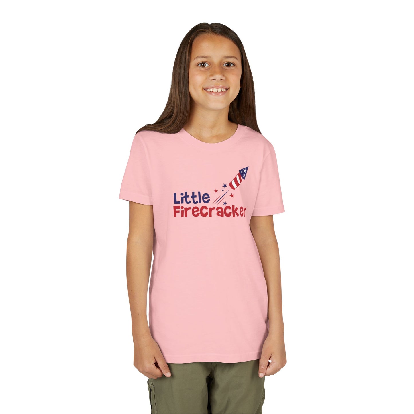 Little Firecracker - Girls Youth Short Sleeve Tee