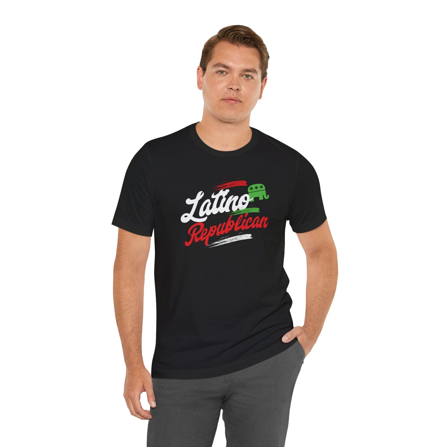 Latino Republican - Men's Jersey Short Sleeve Tee