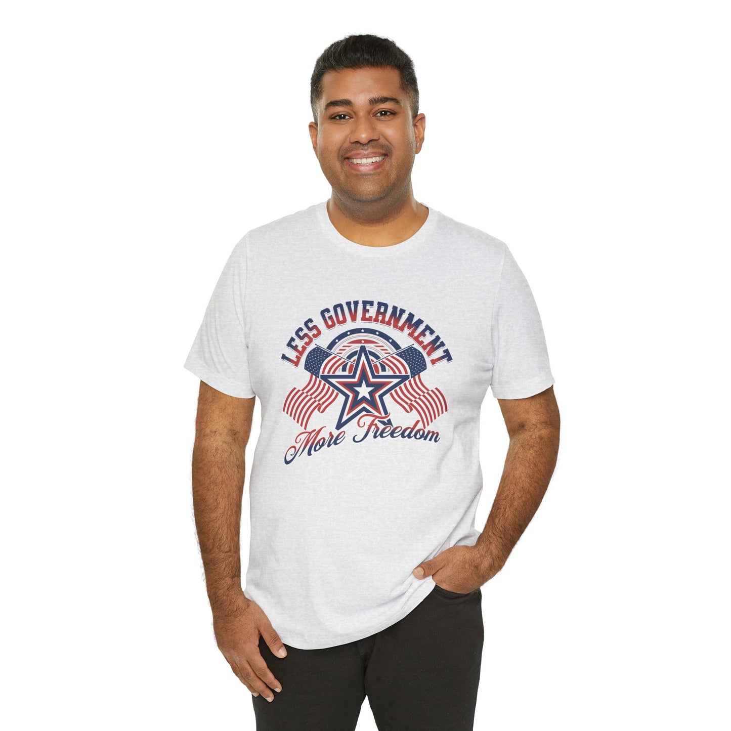 Less Government - Men's Jersey Short Sleeve Tee