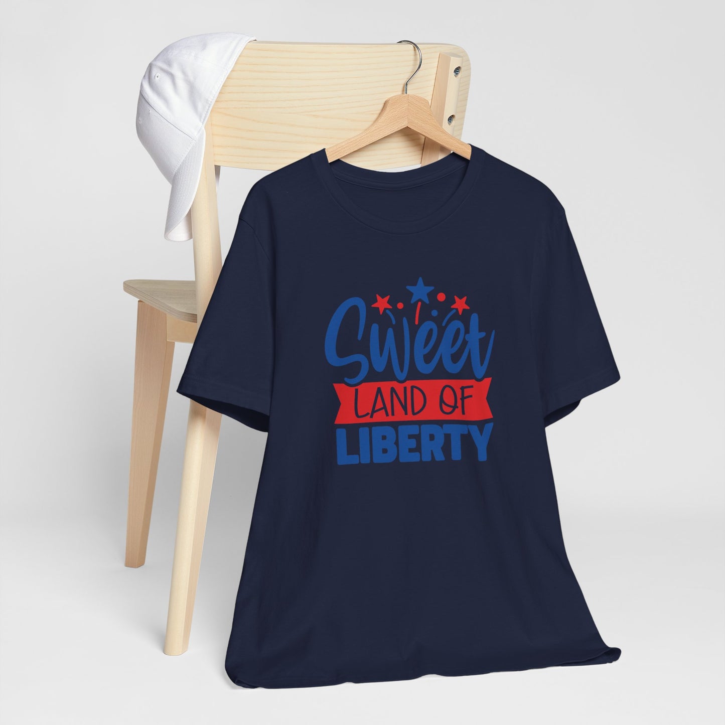 Sweet Land Of Liberty - Men's Jersey Short Sleeve Tee