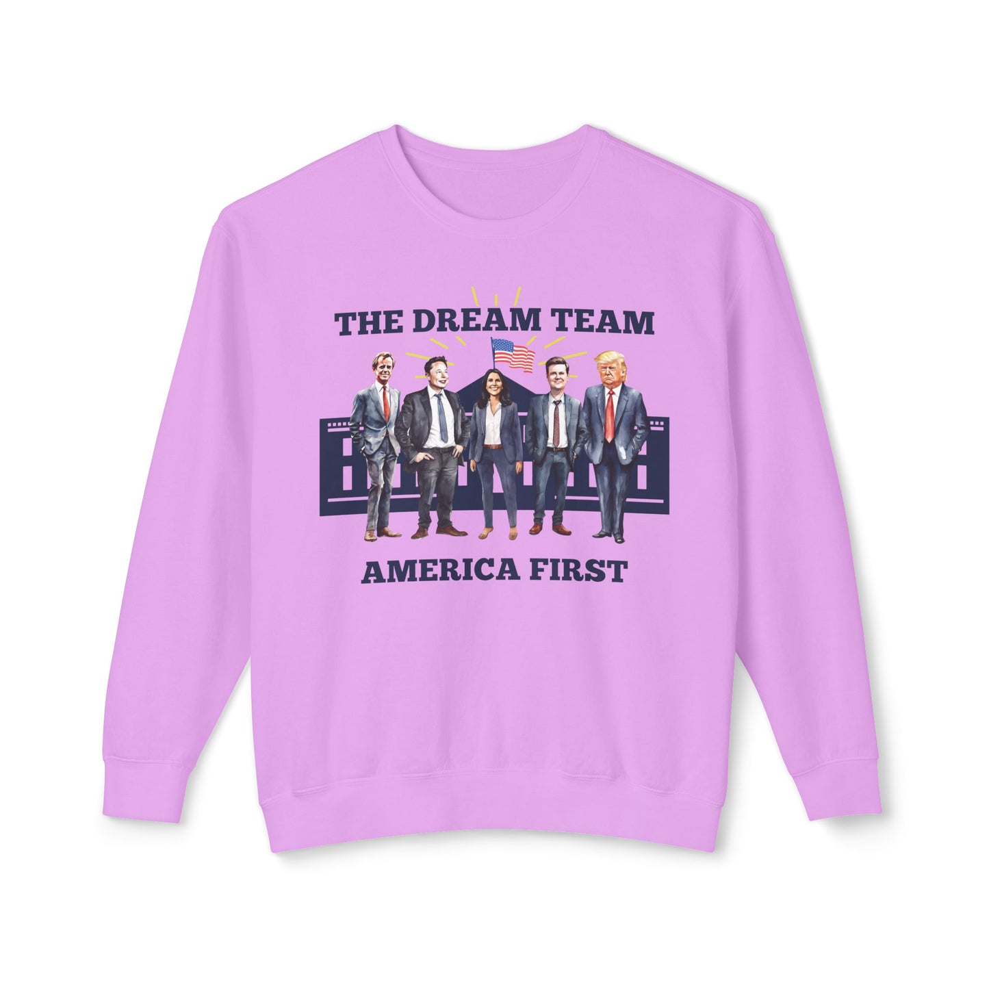 The Dream Team - Ladies Lightweight Crewneck Sweatshirt