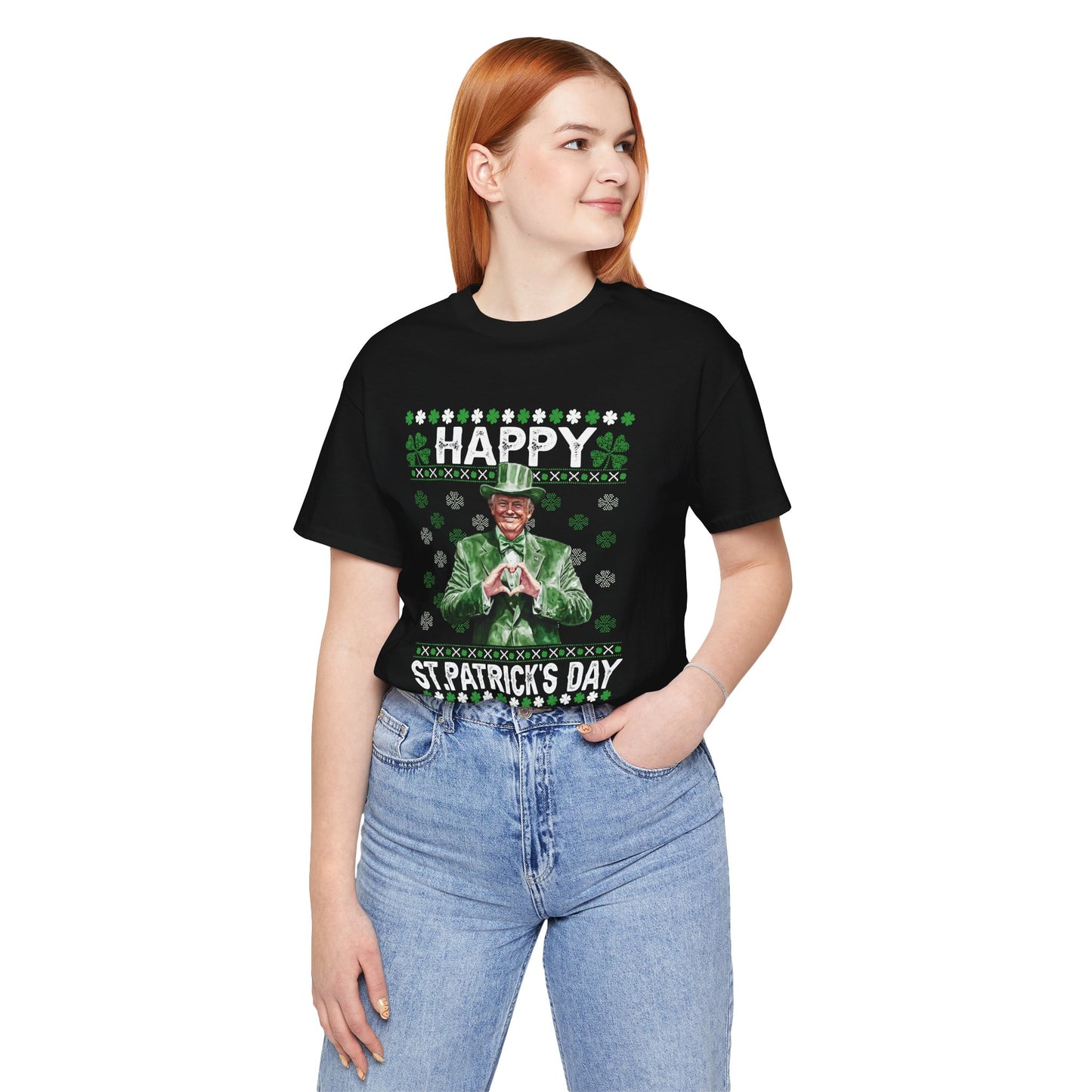 Trump St. Patricks's Day - Ladies Jersey Short Sleeve Tee