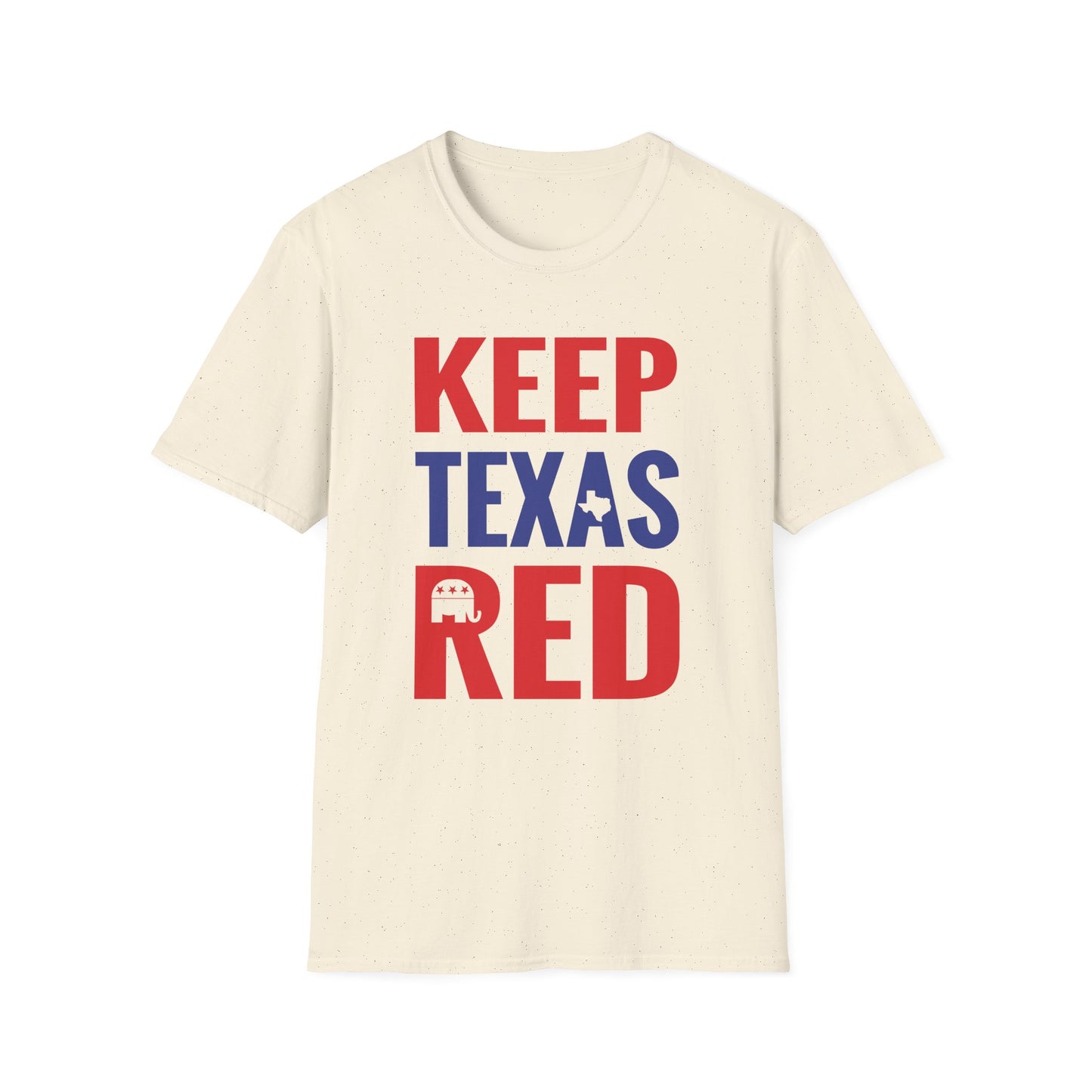 Keep Texas Red -  Men's Softstyle T-Shirt