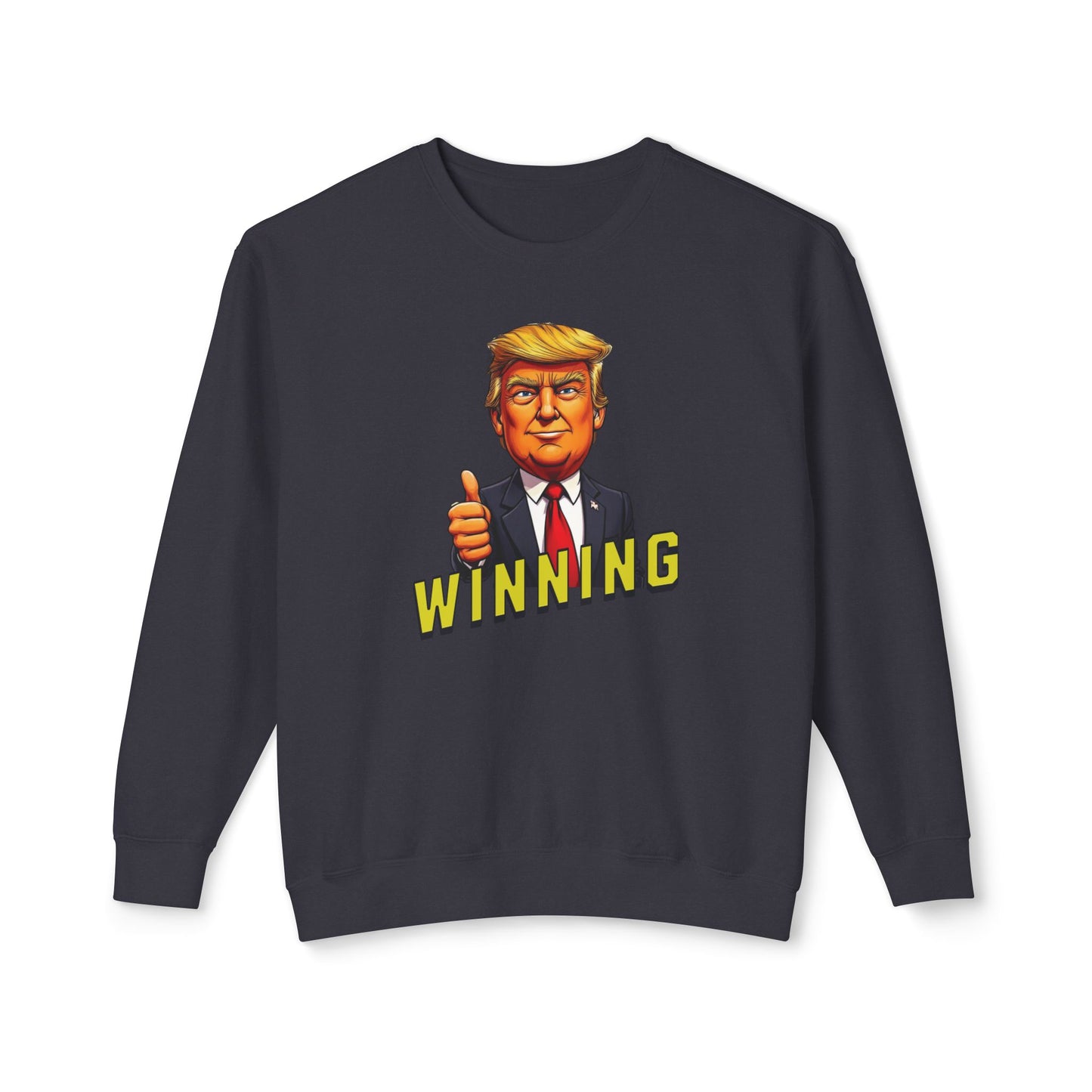 Trump Winning - Ladies Lightweight Crewneck Sweatshirt