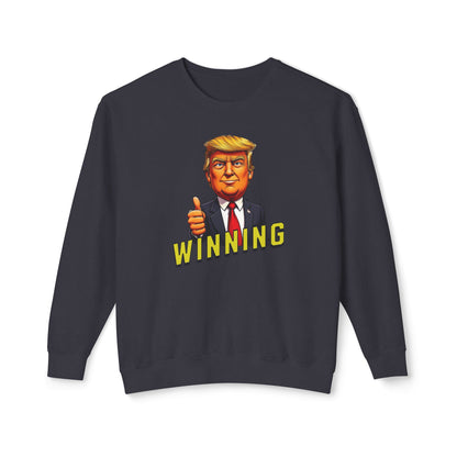 Trump Winning - Ladies Lightweight Crewneck Sweatshirt