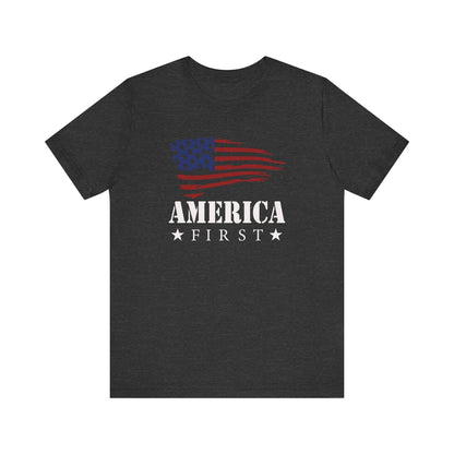 America First - Jersey Short Sleeve Tee