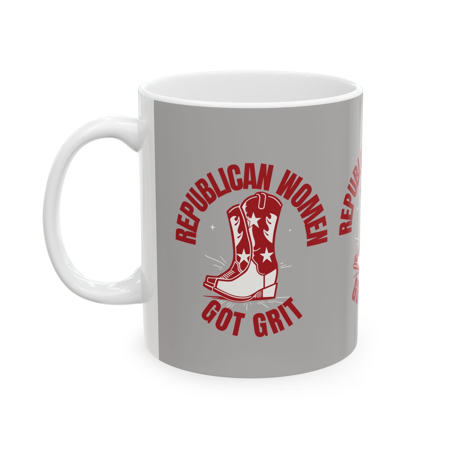 Republican Women Got Grit - Ceramic Mug, (11oz.)