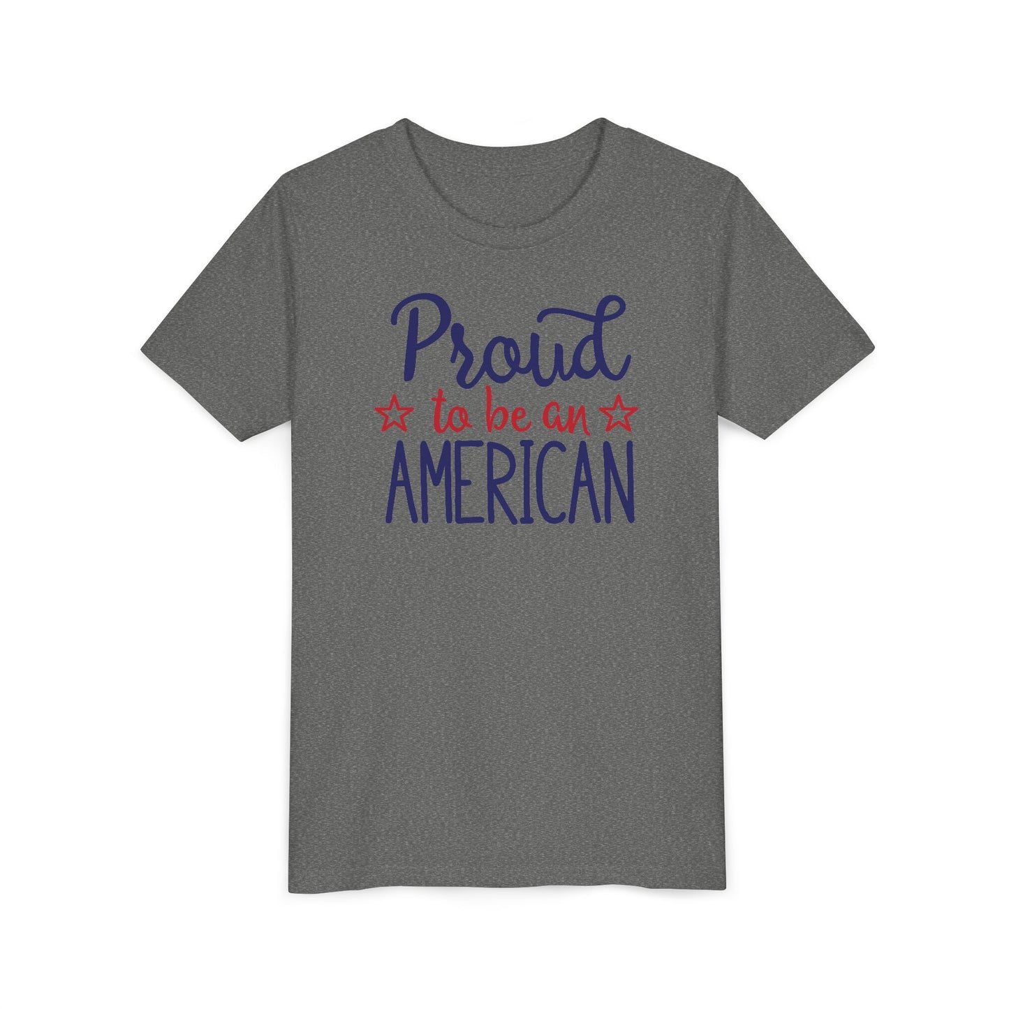 Proud To Be An American - Boys Youth Short Sleeve Tee