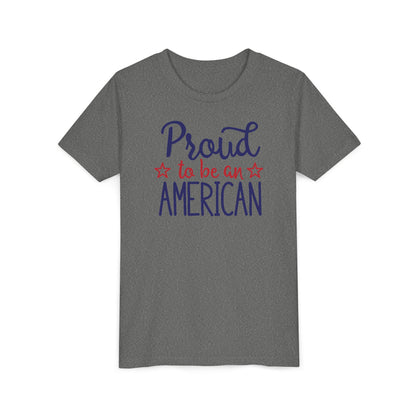 Proud To Be An American - Boys Youth Short Sleeve Tee