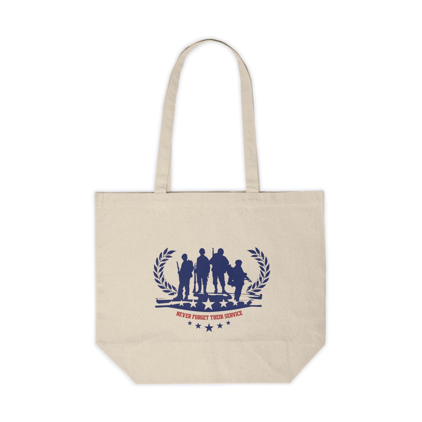 Memorial Day - Canvas Shopping Tote