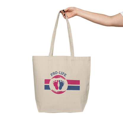 Pro Life - Canvas Shopping Tote