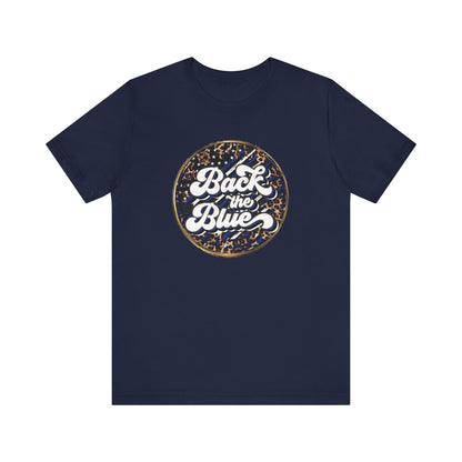 Back The Blue - Ladies Jersey Short Sleeve Tee