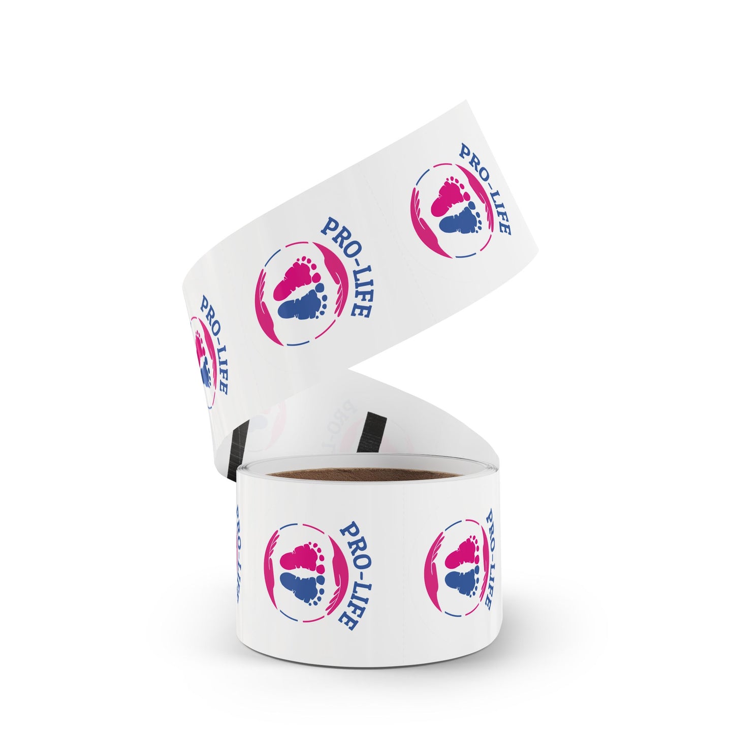 Pro Life - Round Sticker Label Rolls