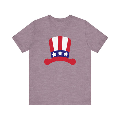 Patriotic Hat - Ladies Jersey Short Sleeve Tee