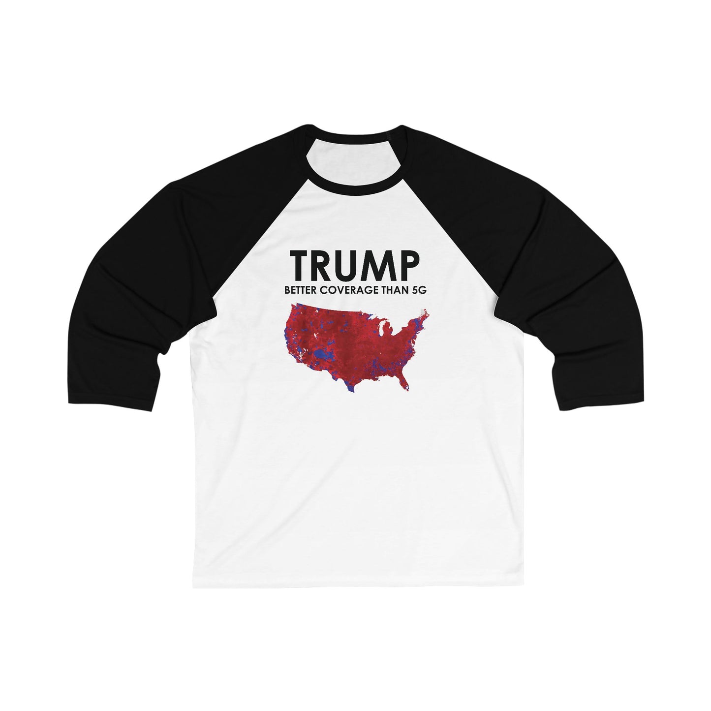 Trump 5G - 3\4 Sleeve Baseball Tee