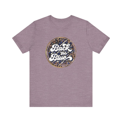 Back The Blue - Ladies Jersey Short Sleeve Tee