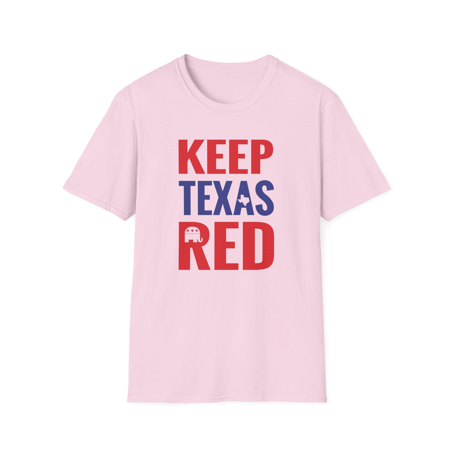 Keep Texas Red -  Ladies Softstyle T-Shirt