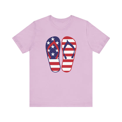 American Flip Flops - Ladies Jersey Short Sleeve Tee