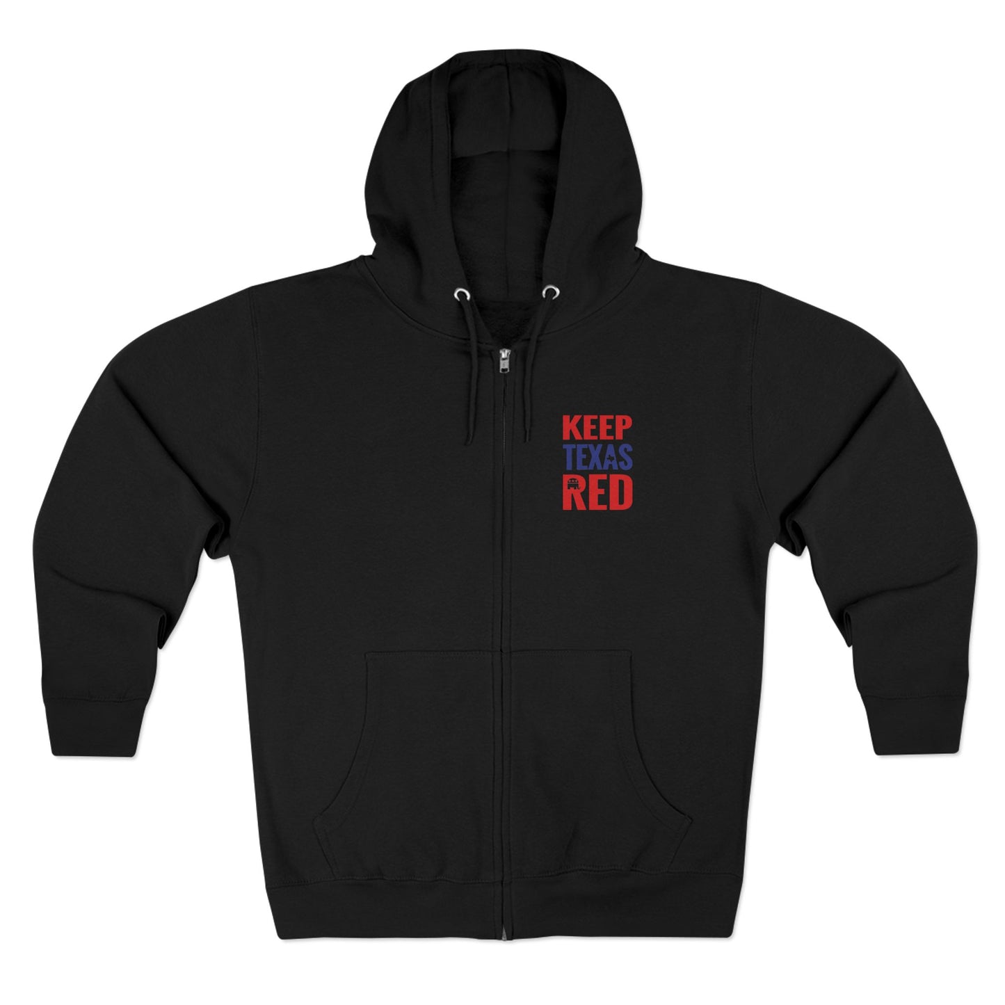 Keep Texas Red - Zip Hoodie