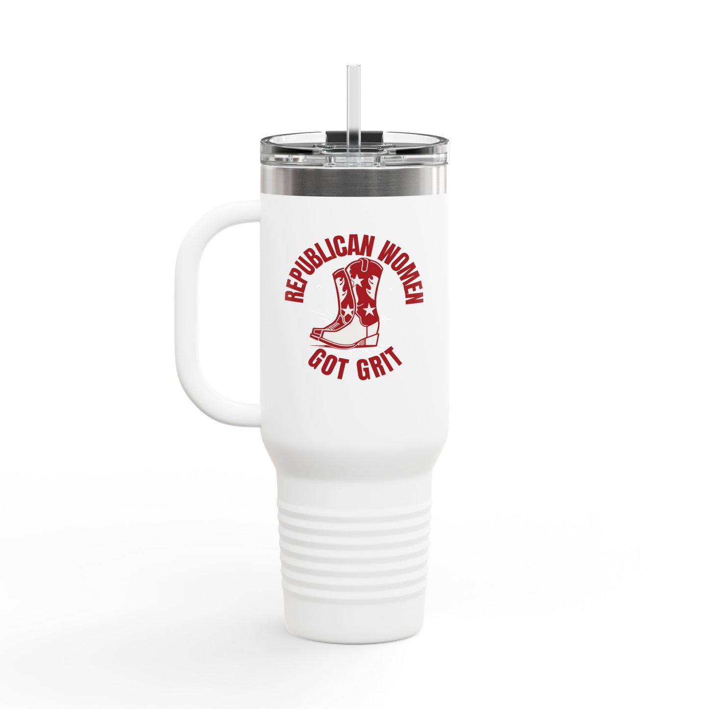 Republican Women Got Grit - Insulated Travel Mug, 40oz