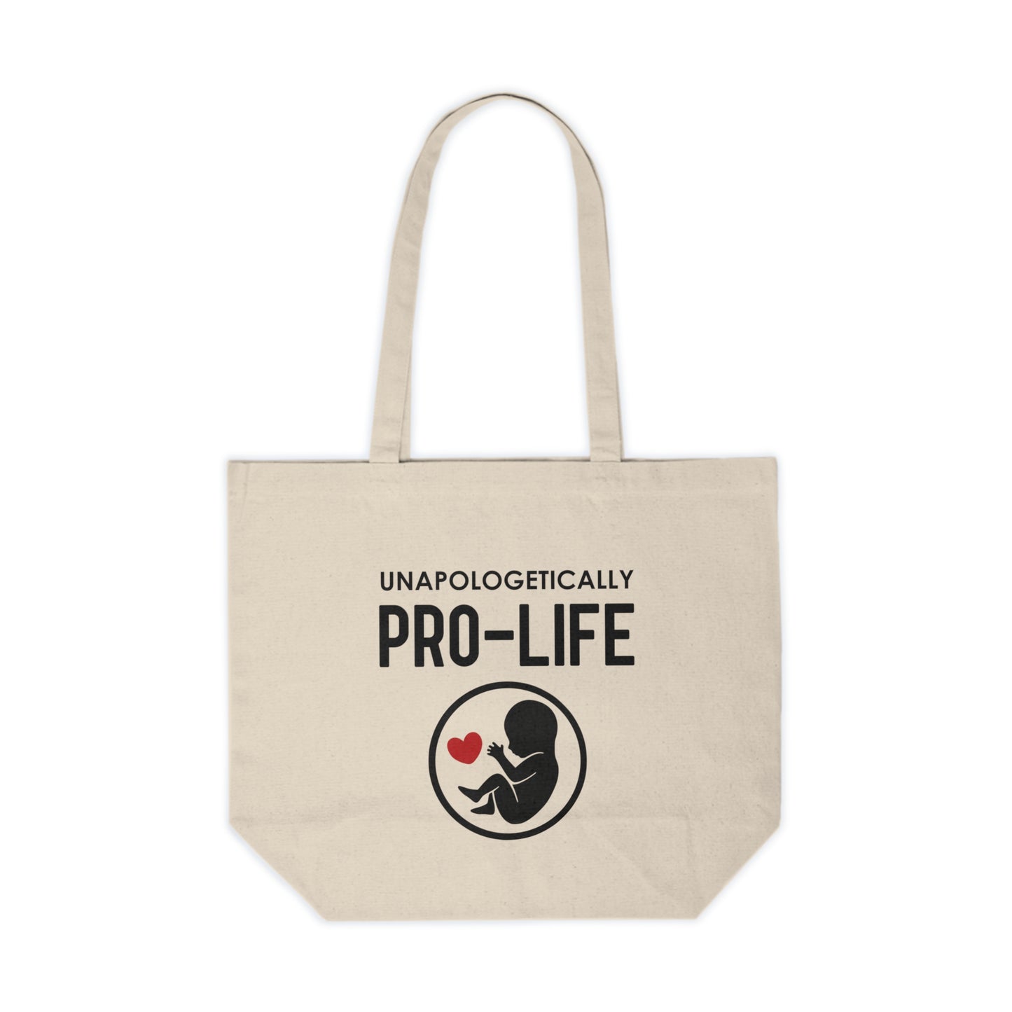 Pro Life - Canvas Shopping Tote