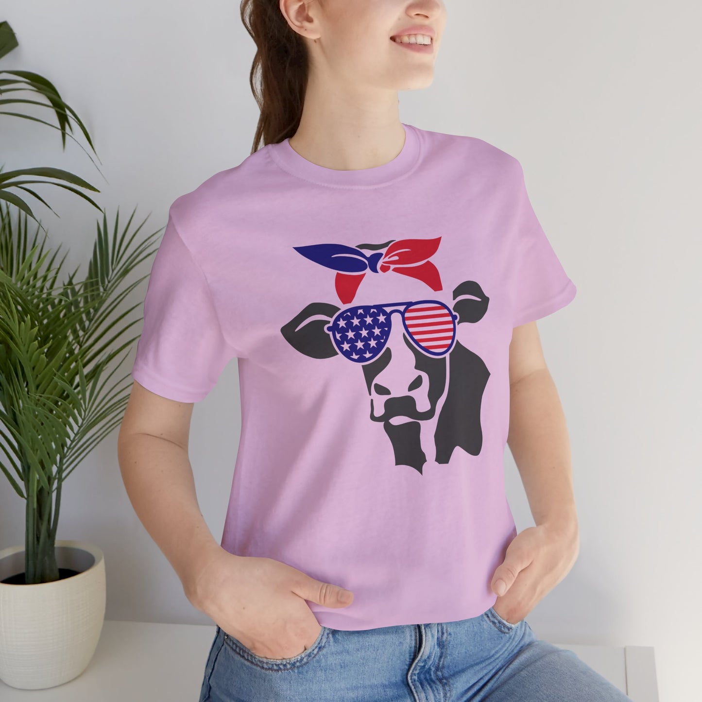 Cow - Ladies Jersey Short Sleeve Tee