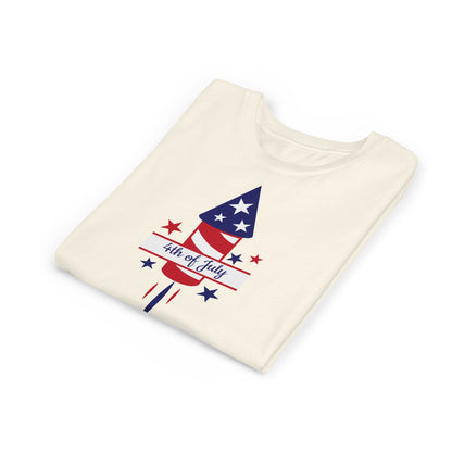 Fourth of July - Girls Youth Short Sleeve Tee