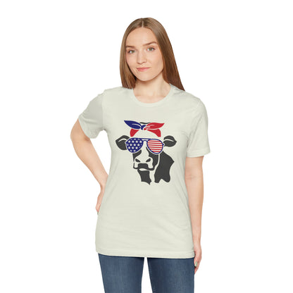 Cow - Ladies Jersey Short Sleeve Tee