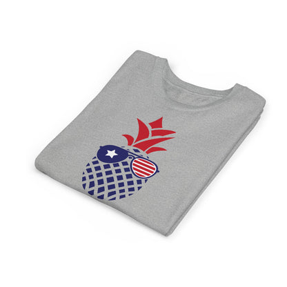 American Pineapple - Girls Youth Short Sleeve Tee