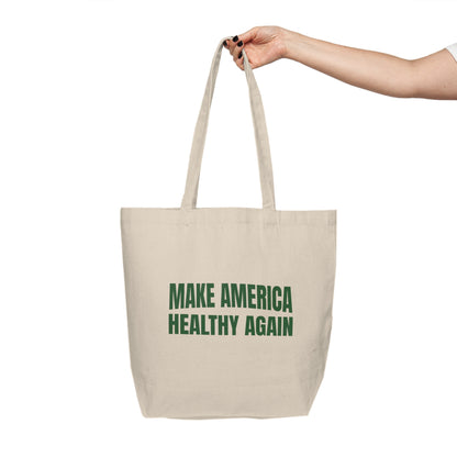 Make America Healthy Again - Canvas Shopping Tote