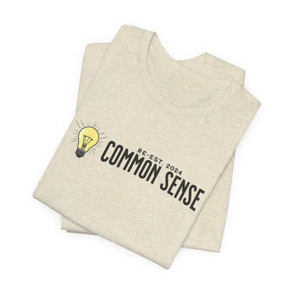 Common Sense - Ladies Jersey Short Sleeve Tee