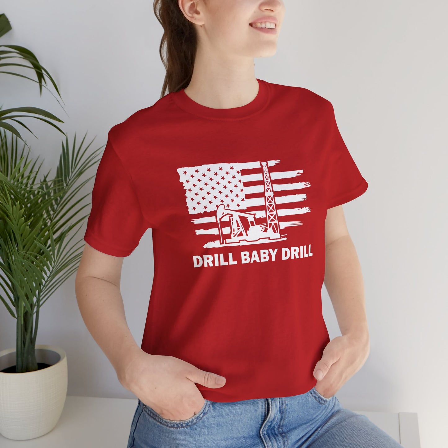 Drill Baby Drill - Ladies Jersey Short Sleeve Tee