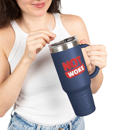 Not Woke - Insulated Travel Mug, 40oz