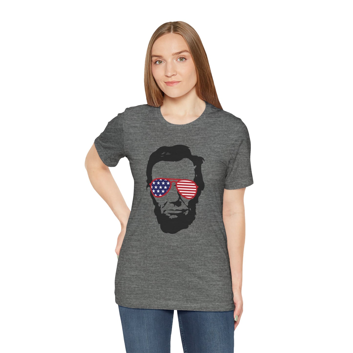 Abraham Lincoln - Ladies Jersey Short Sleeve Tee