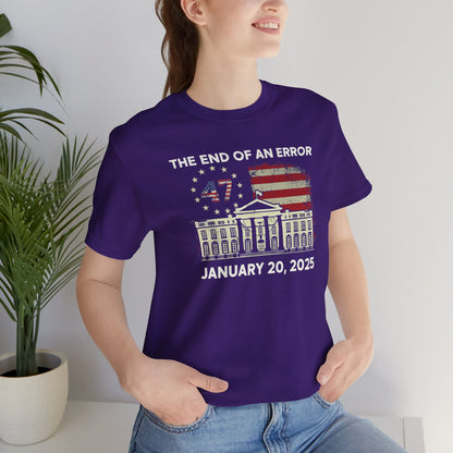 The End Of An Error - Ladies Jersey Short Sleeve Tee