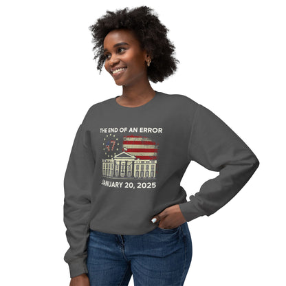 The End Of An Error - Ladies Lightweight Crewneck Sweatshirt