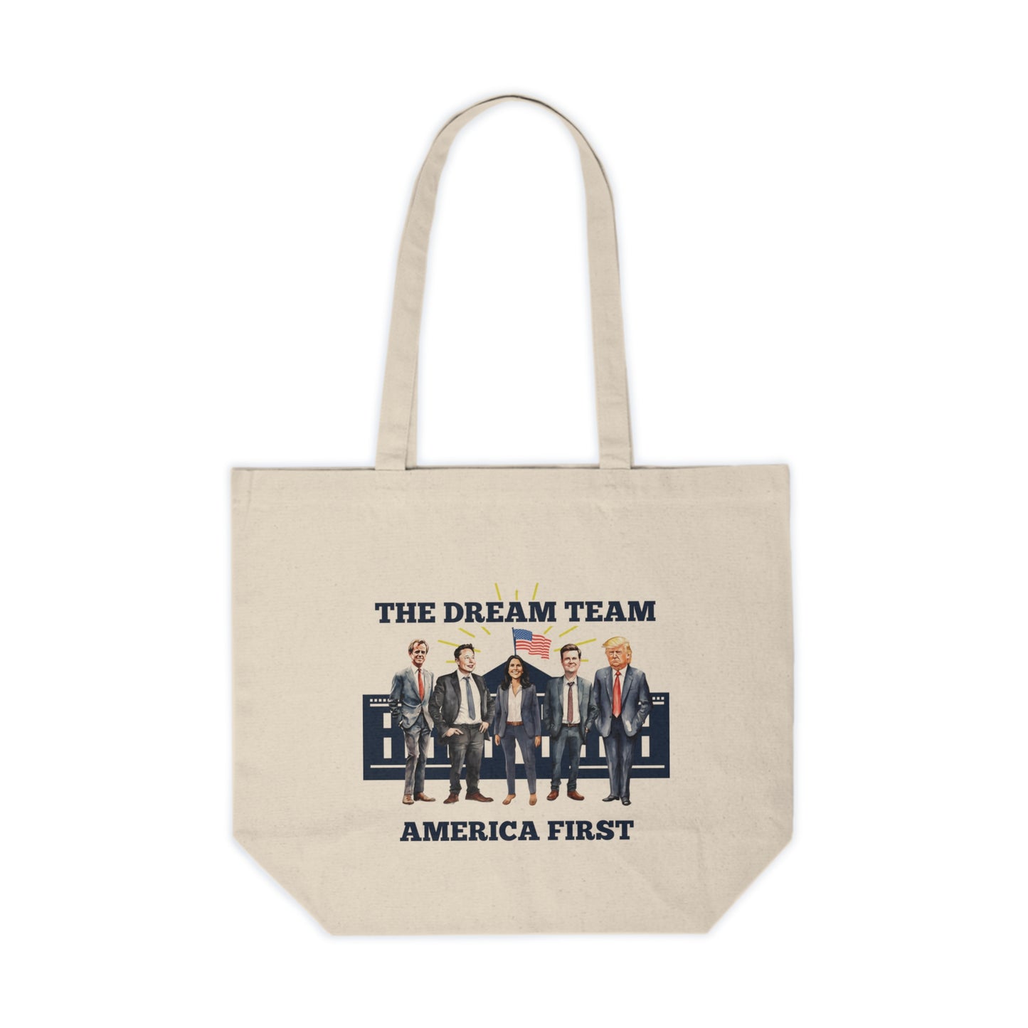 The Dream Team - Canvas Shopping Tote