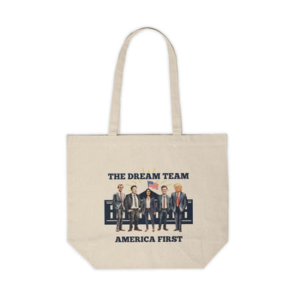 The Dream Team - Canvas Shopping Tote